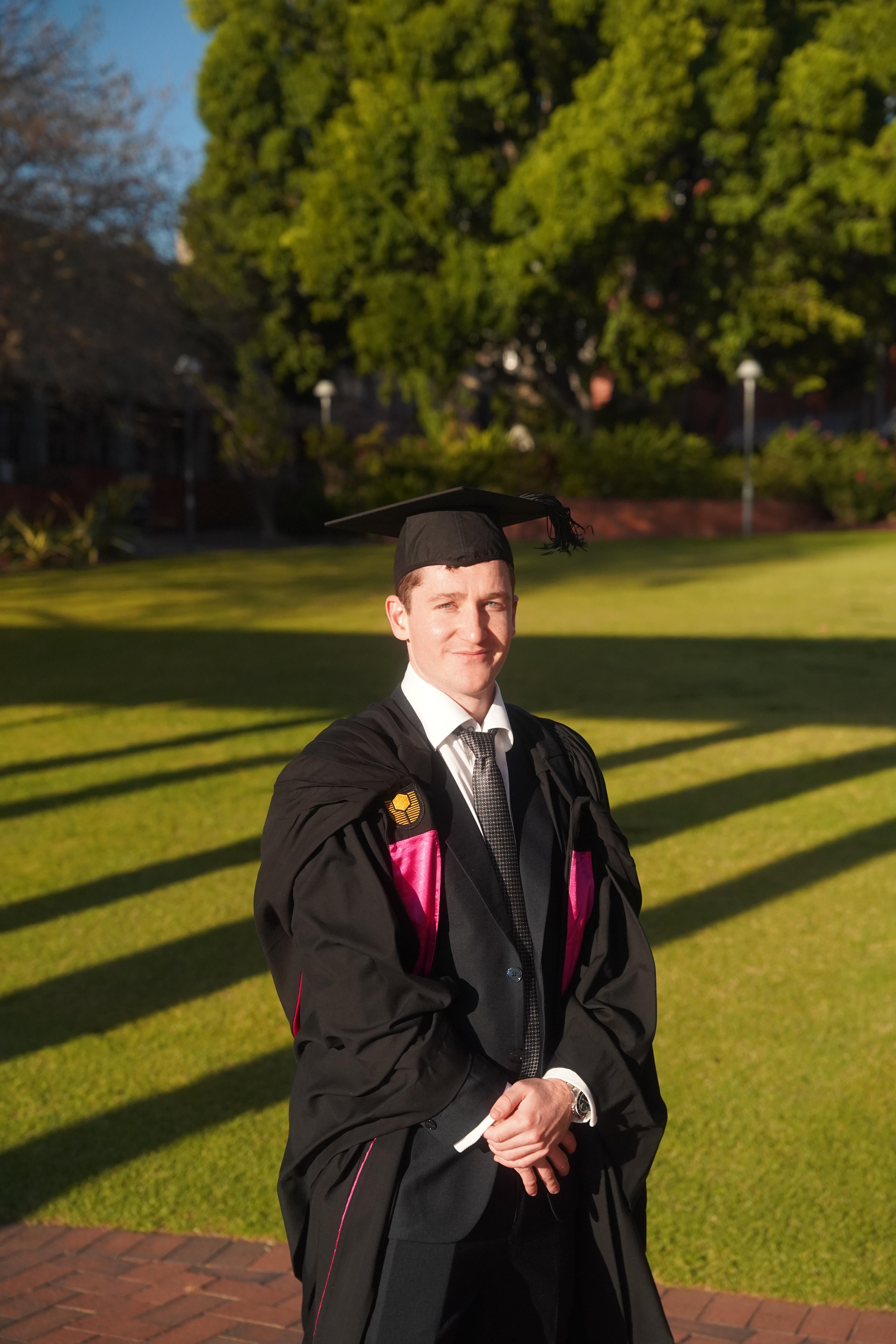 Team member graduation photo